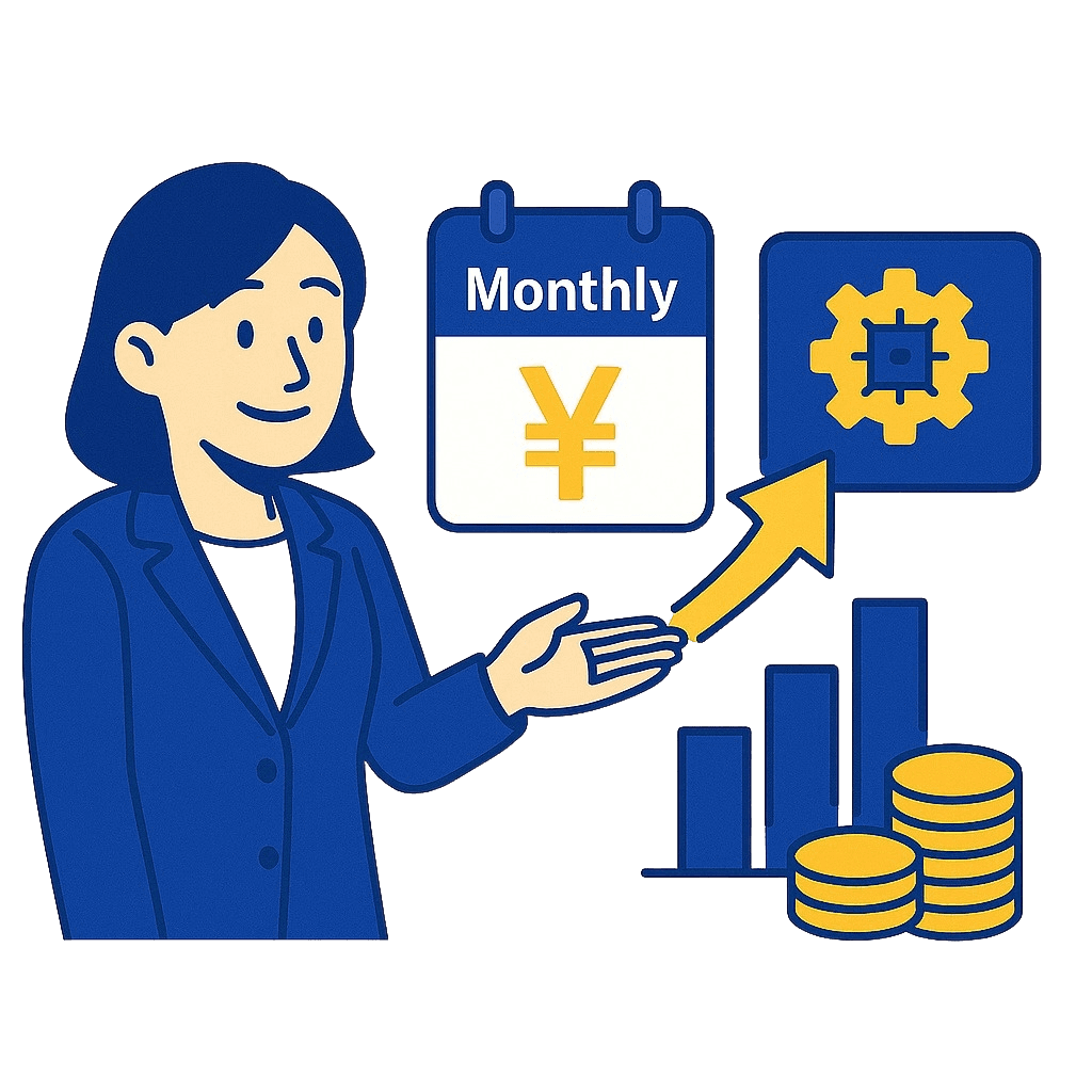 After - 中小企業に特化した、導入しやすい価格設定